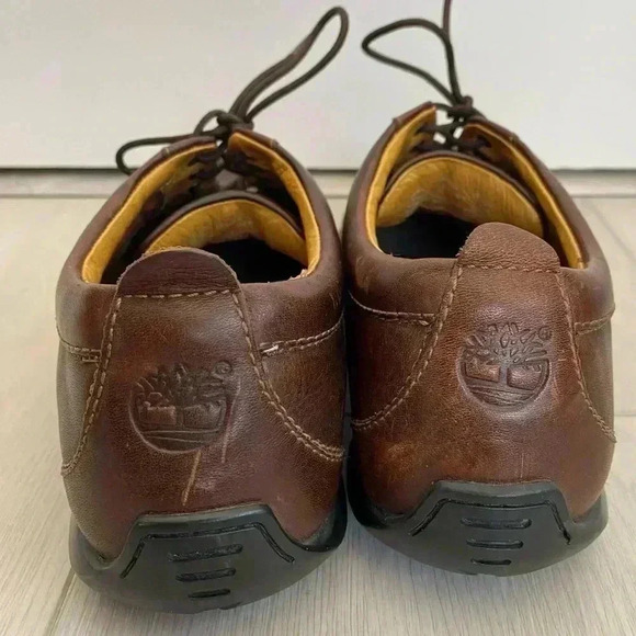 Timberland Paladian Brown Leather Sneakers 8 - Picture 3 of 9